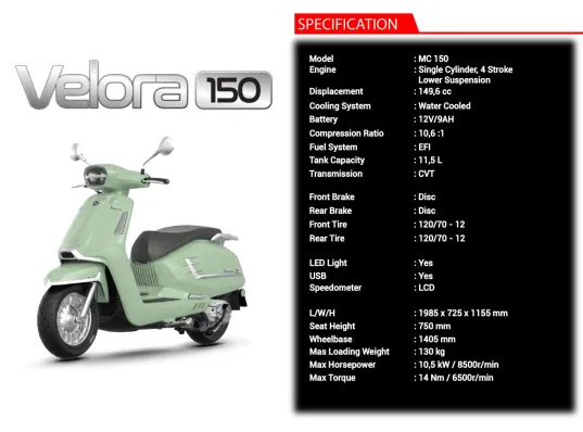 WMOTO VELORA 150 3